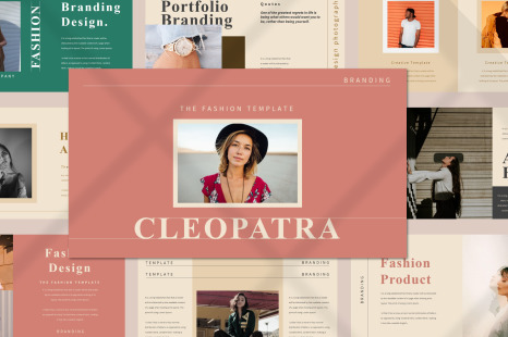 CLEOPATRA Powerpoint Template - Report