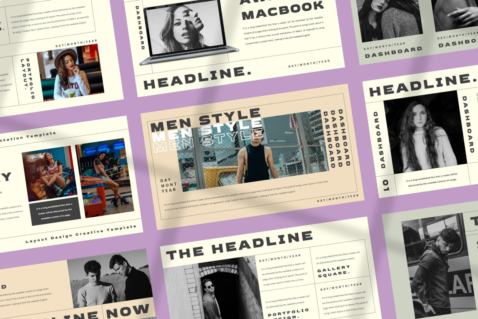 HEADLINE Powerpoint Template HEADLINE Powerpoint Template