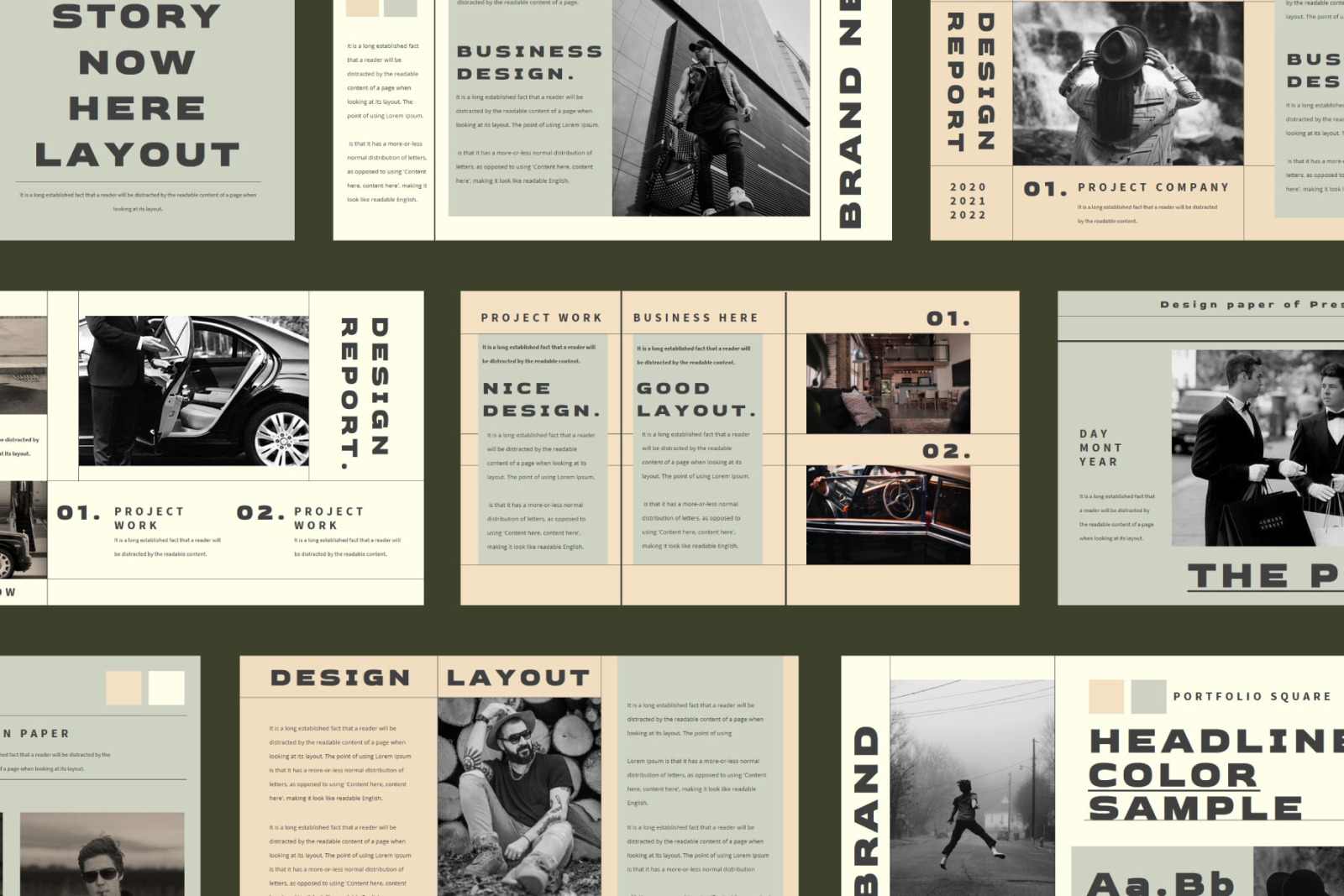 HEADLINE Powerpoint Template HEADLINE Powerpoint Template