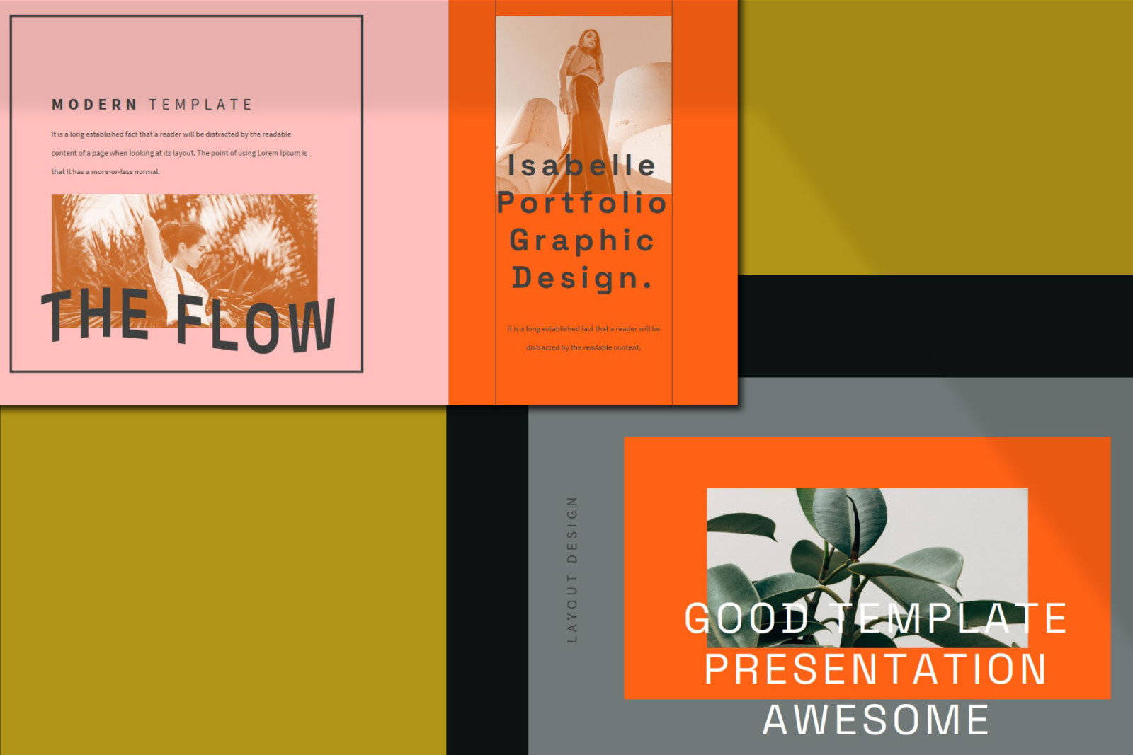 THE FLOW Powerpoint Template THE FLOW Powerpoint Template