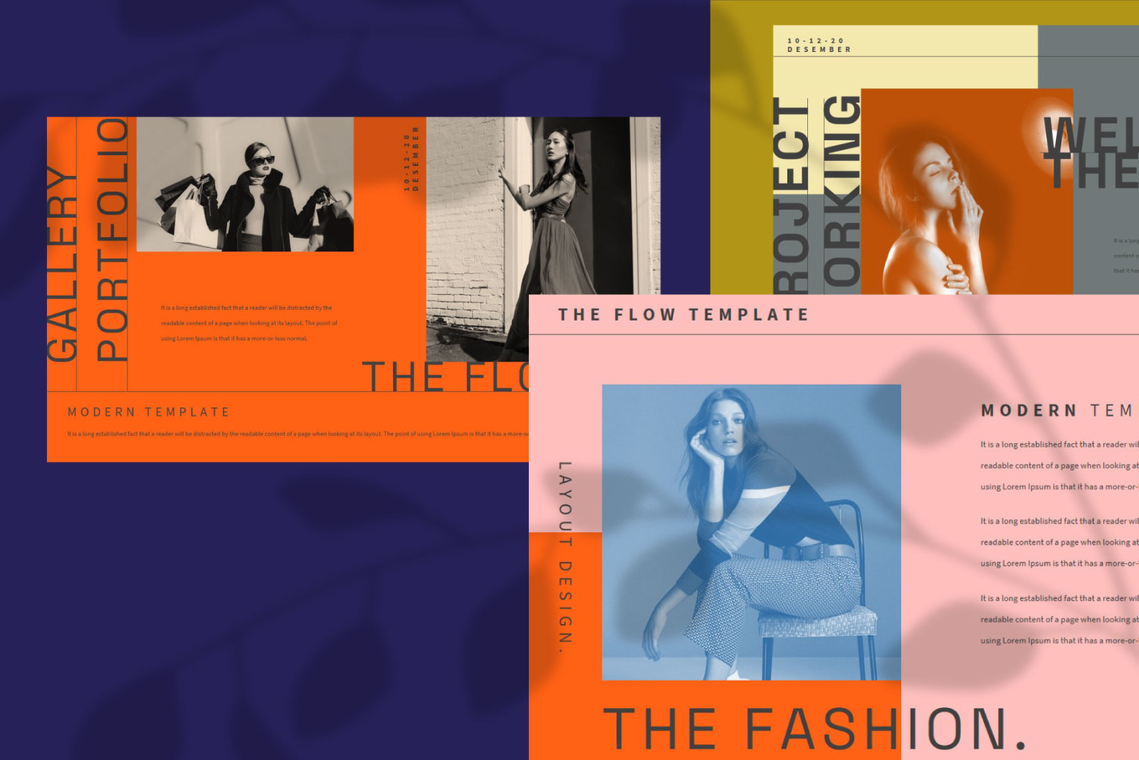 THE FLOW Powerpoint Template THE FLOW Powerpoint Template