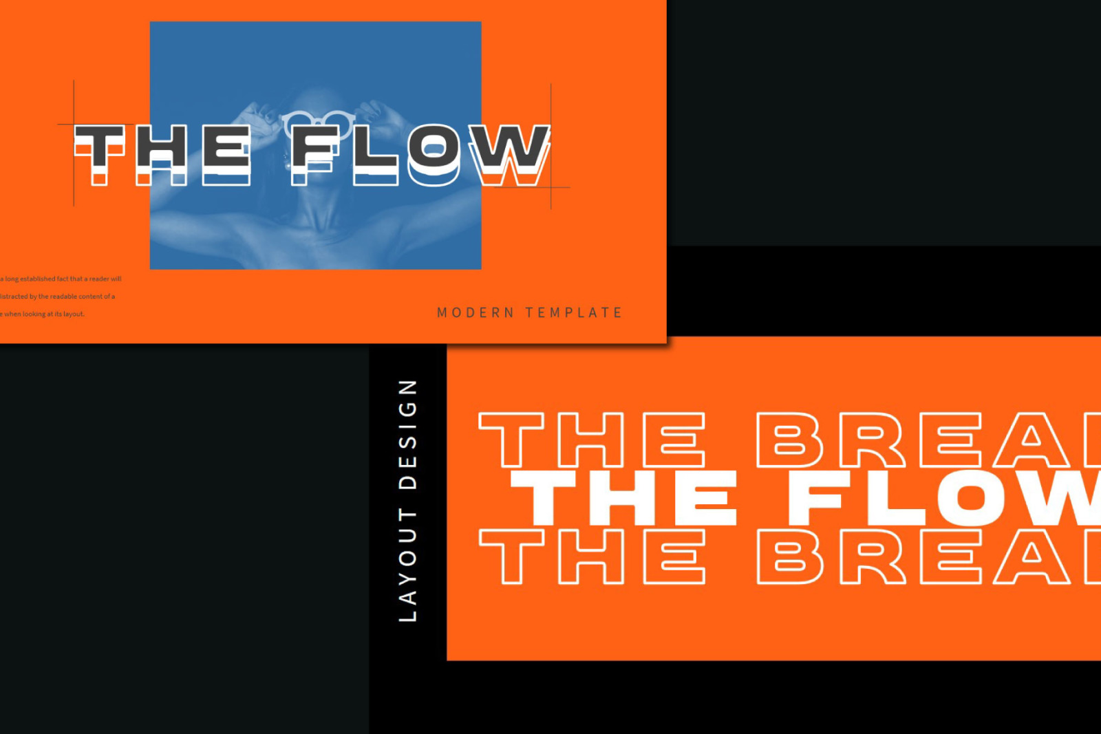 THE FLOW Powerpoint Template THE FLOW Powerpoint Template