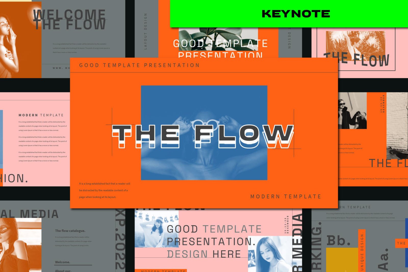 THE FLOW Keynote Template THE FLOW Keynote Template