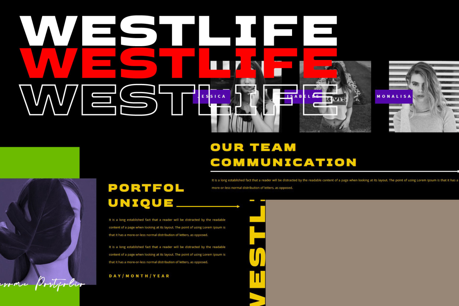 WESTLIFE Google Slides WESTLIFE Google Slides