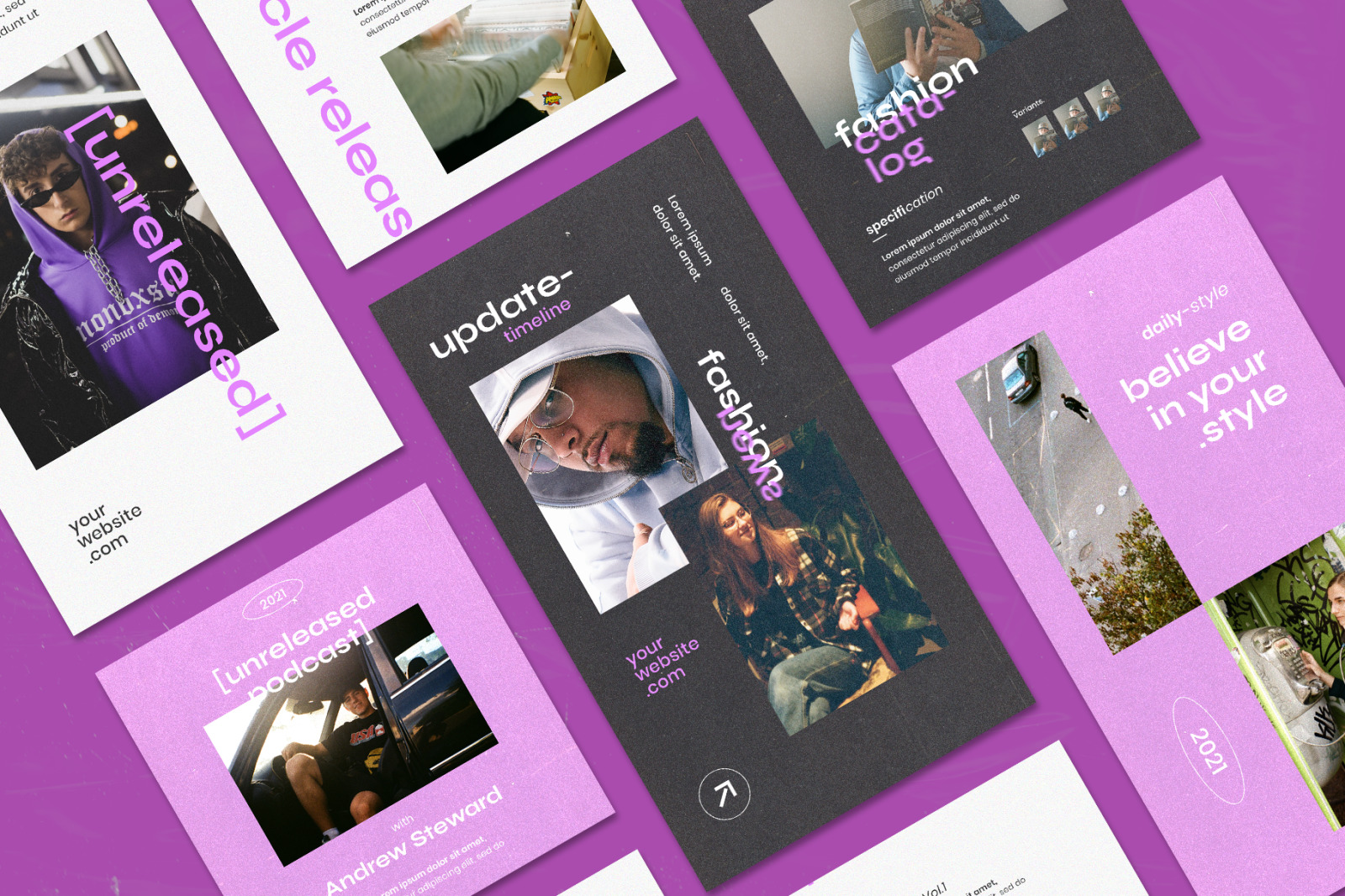 Pearly - Instagram Stories & Post Template Pearly - Instagram Stories & Post Template