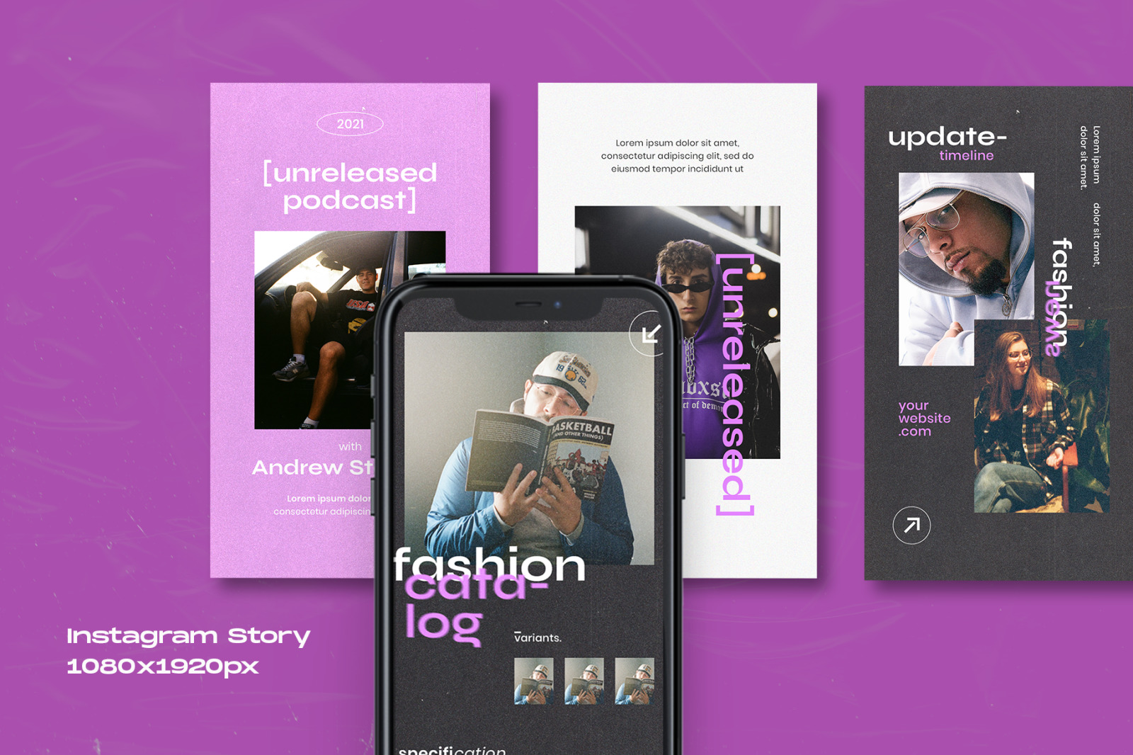 Pearly - Instagram Stories & Post Template Pearly - Instagram Stories & Post Template