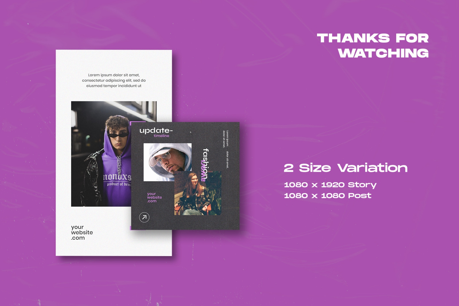 Pearly - Instagram Stories & Post Template Pearly - Instagram Stories & Post Template