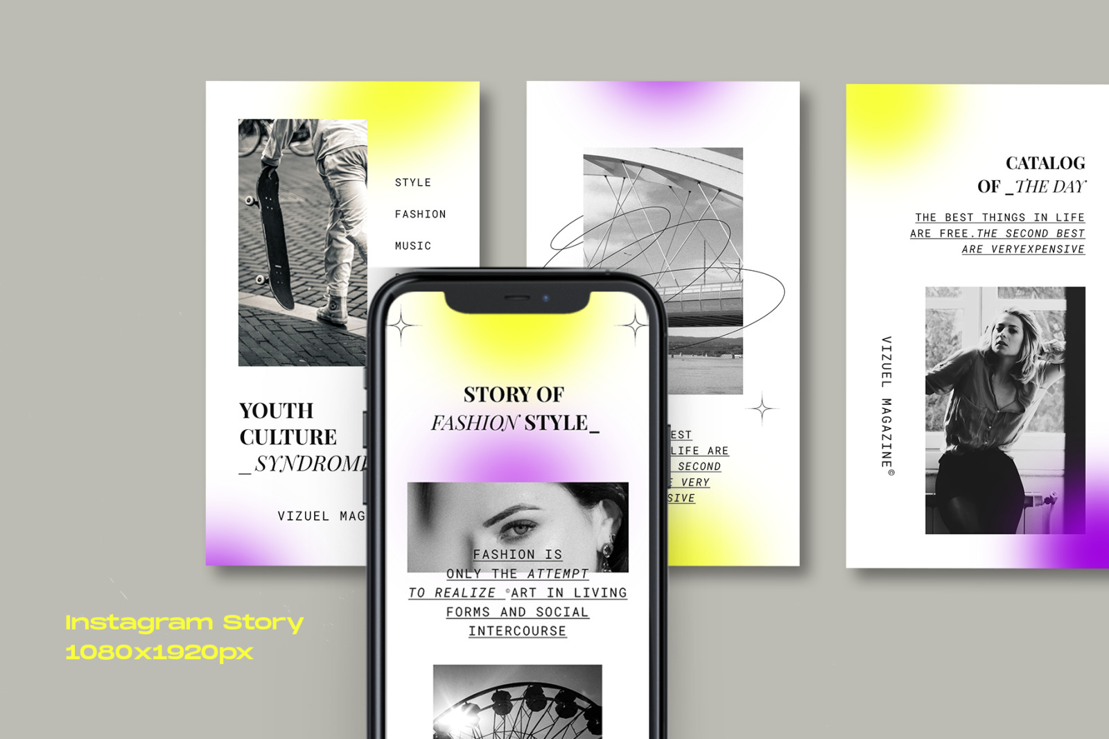 Authentx - Instagram Stories & Post Template Authentx - Instagram Stories & Post Template