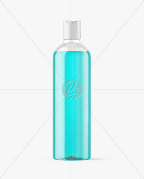 Color Liquid Cosmetic Bottle Mockup