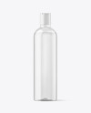 Clear Cosmetic Bottle Mockup