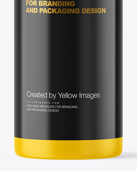 Matte Cosmetic Bottle Mockup