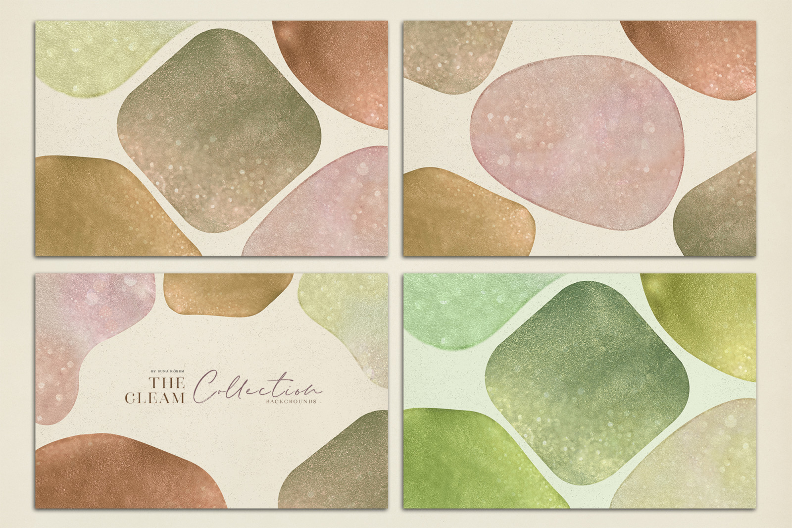 THE GLEAM WATERCOLOR SHAPES THE GLEAM WATERCOLOR SHAPES