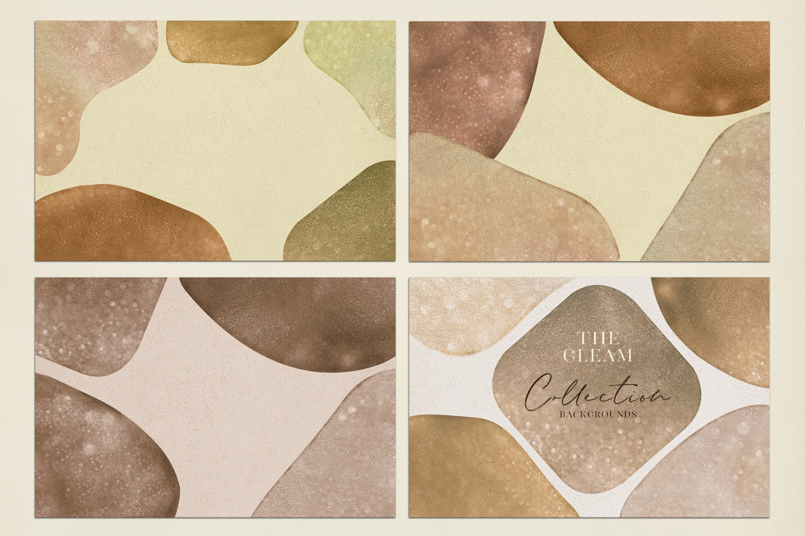 THE GLEAM WATERCOLOR SHAPES THE GLEAM WATERCOLOR SHAPES