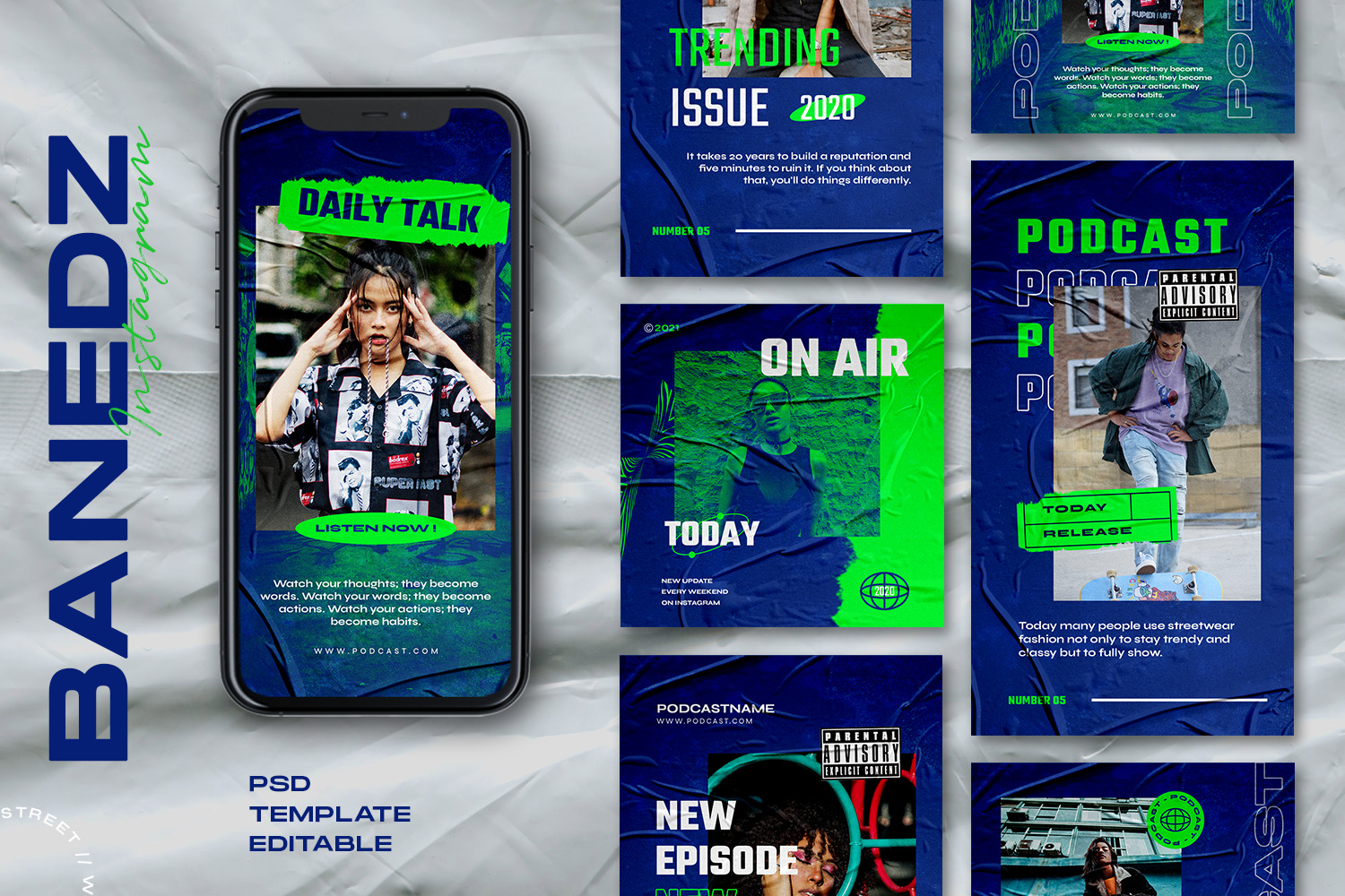 Banedz - Instagram Stories & Post Template Banedz - Instagram Stories & Post Template