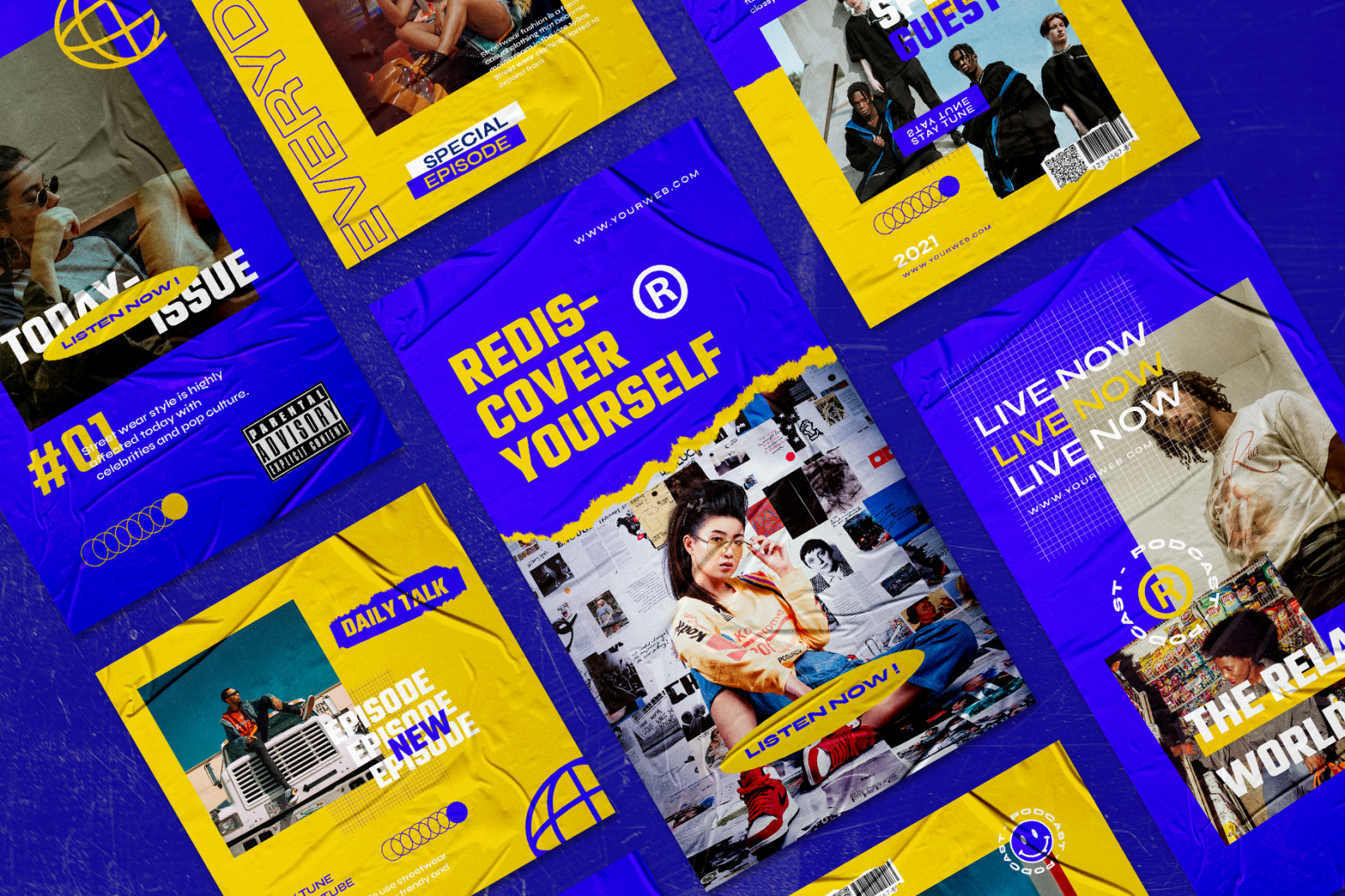 Canari - Instagram Stories & Post Template Canari - Instagram Stories & Post Template