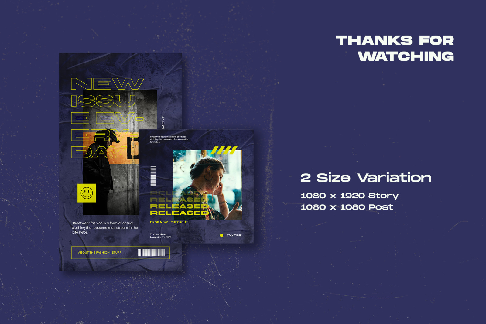 Geracy - Instagram Stories & Post Template Geracy - Instagram Stories & Post Template