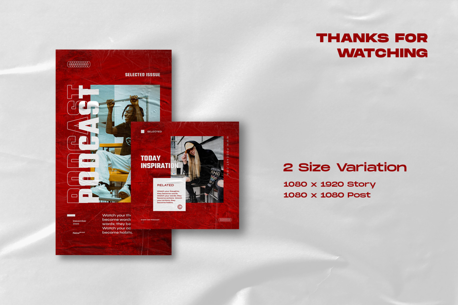 Coverup - Instagram Stories & Post Template Coverup - Instagram Stories & Post Template