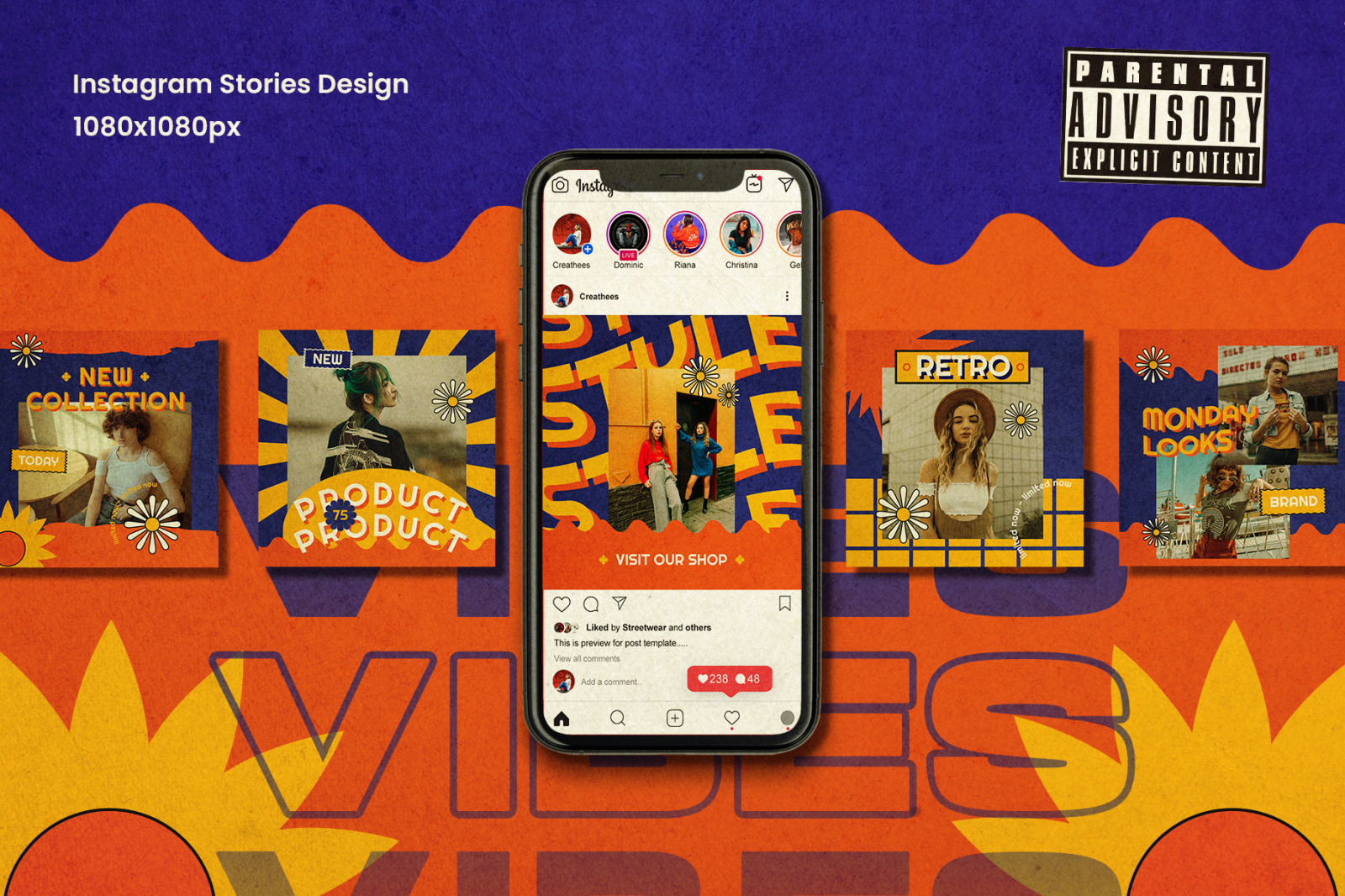 Scult - Retro Instagram Stories & Post Scult - Retro Instagram Stories & Post