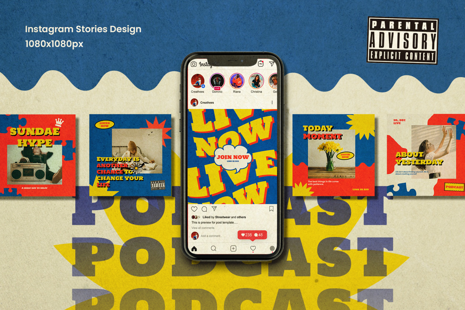 Dcast - Retro Instagram Stories & Post Dcast - Retro Instagram Stories & Post