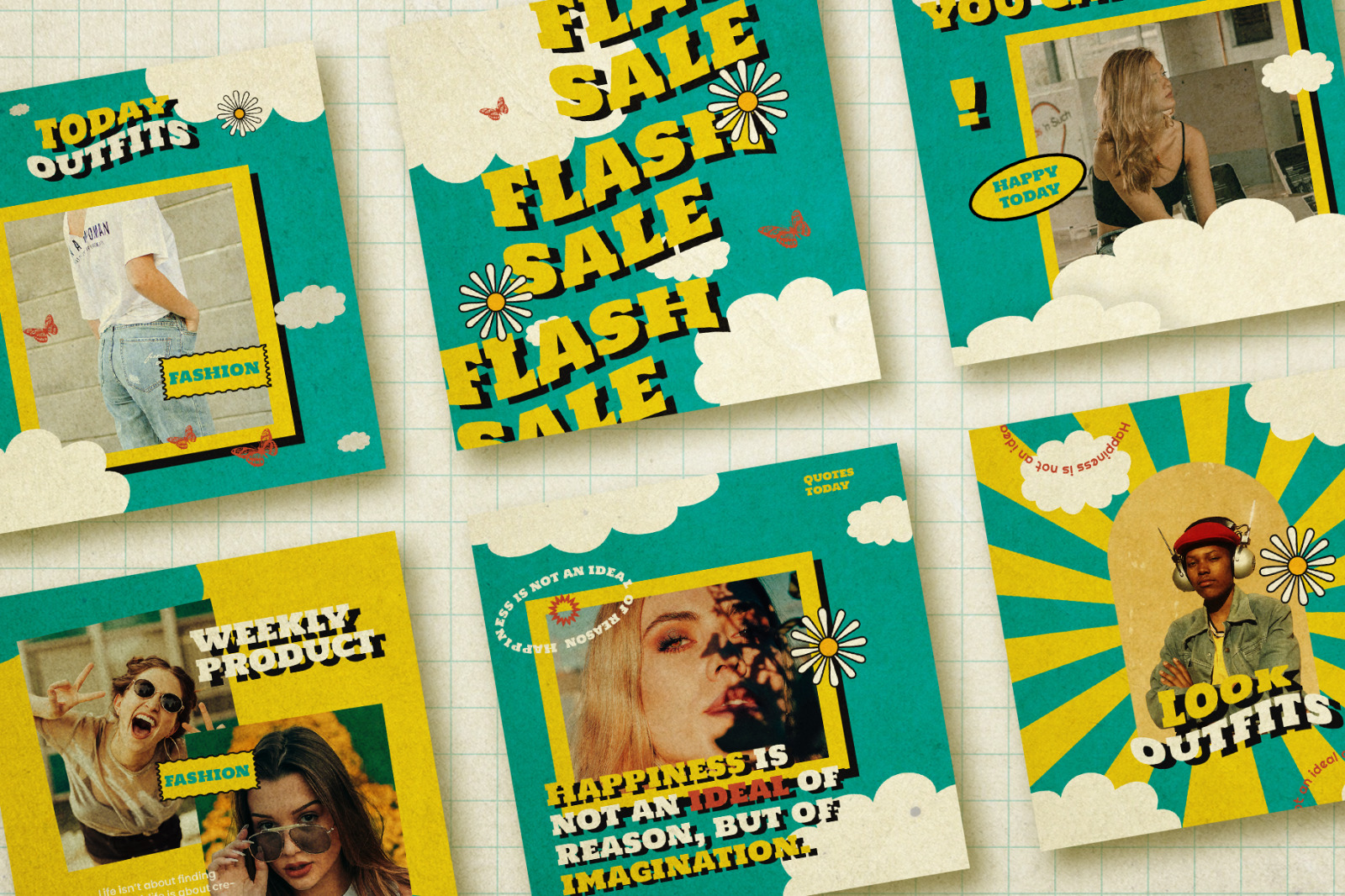 Flaw - Retro Instagram Stories & Post Flaw - Retro Instagram Stories & Post