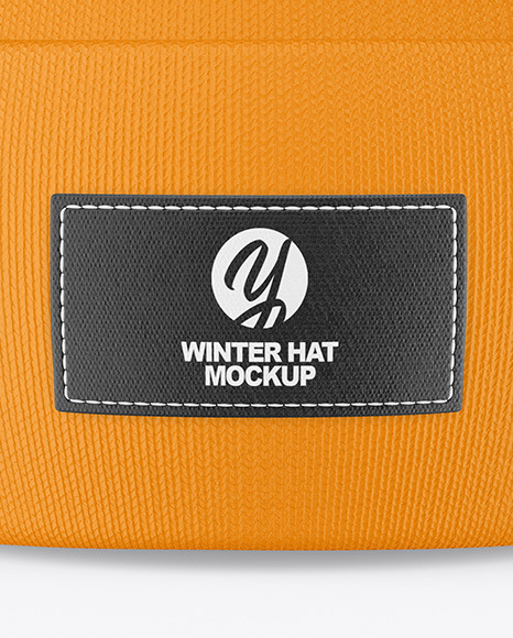 Winter Hat Mockup