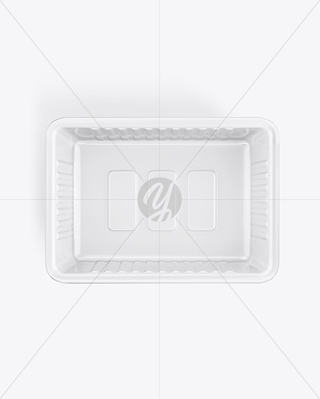 Transparent Tray Mockup