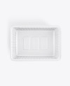 Transparent Tray Mockup