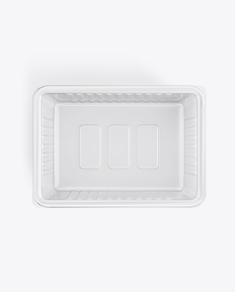 Transparent Tray Mockup