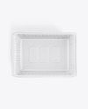 Transparent Tray Mockup
