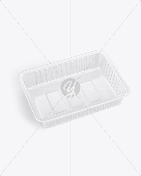 Transparent Tray Mockup