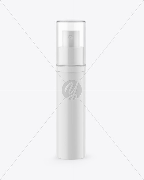 Glossy Perfume Spray Bottle Mockup