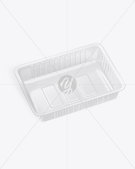 Transparent Tray Mockup