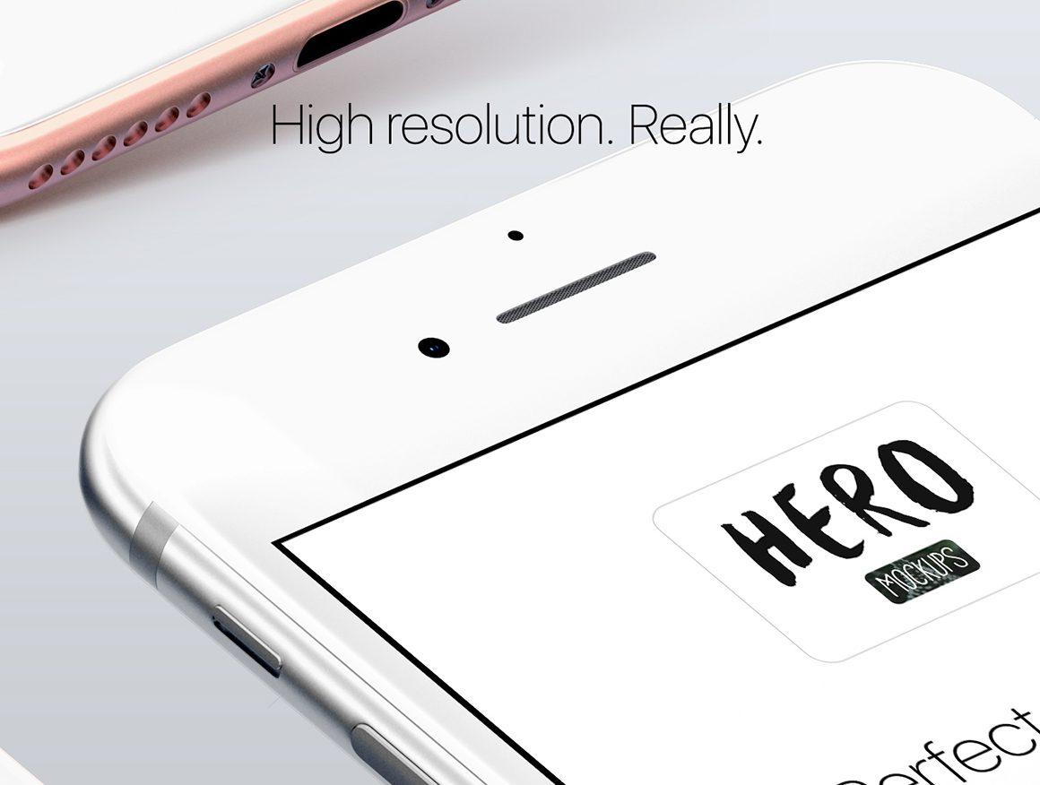 HERO iPhone 7 Mockups