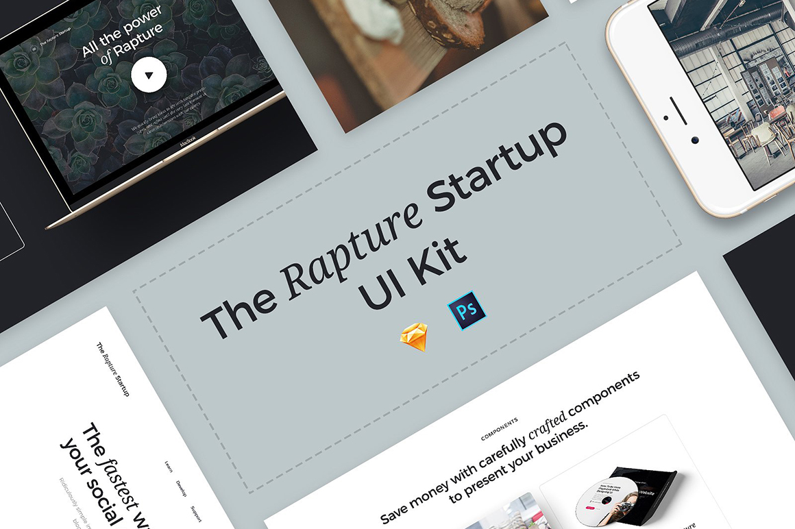 The Rapture Startup UI Kit