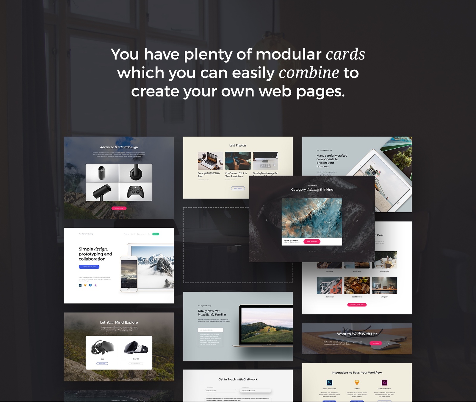 The Rapture Startup UI Kit