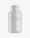 Matte Plastic Pills Bottle Mockup