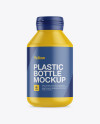 Matte Plastic Pills Bottle Mockup