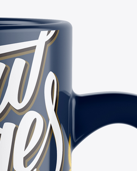 Glossy Mug Mockup