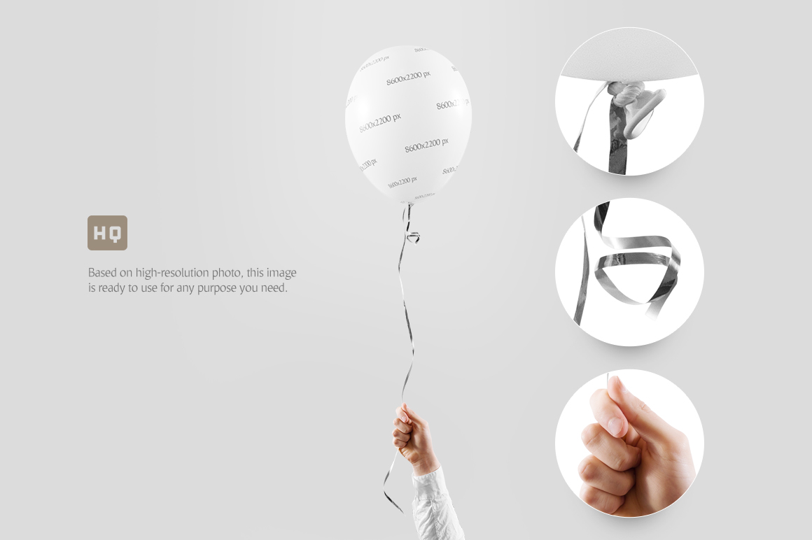 Balloon Mockup Balloon Mockup