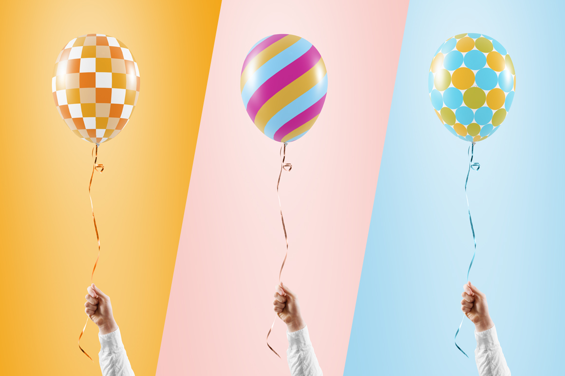 Balloon Mockup Balloon Mockup