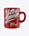 Matte Mug Mockup