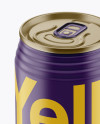 330ml Matte Aluminium Can Mockup (High-Angle Shot) 330ml Matte Aluminium Can Mockup (High-Angle Shot)