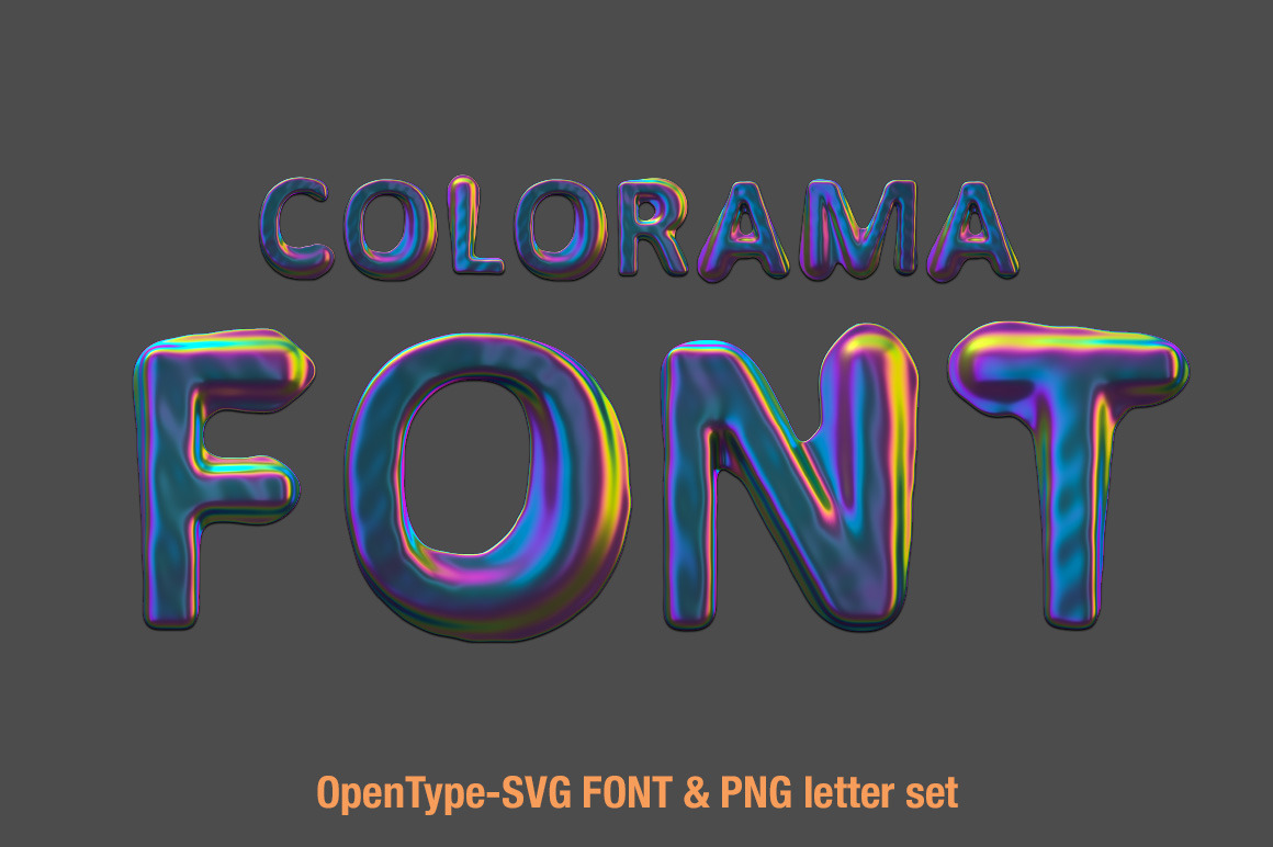 Colorama Font Colorama Font