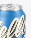 Glossy Drink Can Mockup