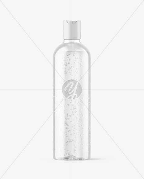 Clear Cosmetic Bottle Mockup