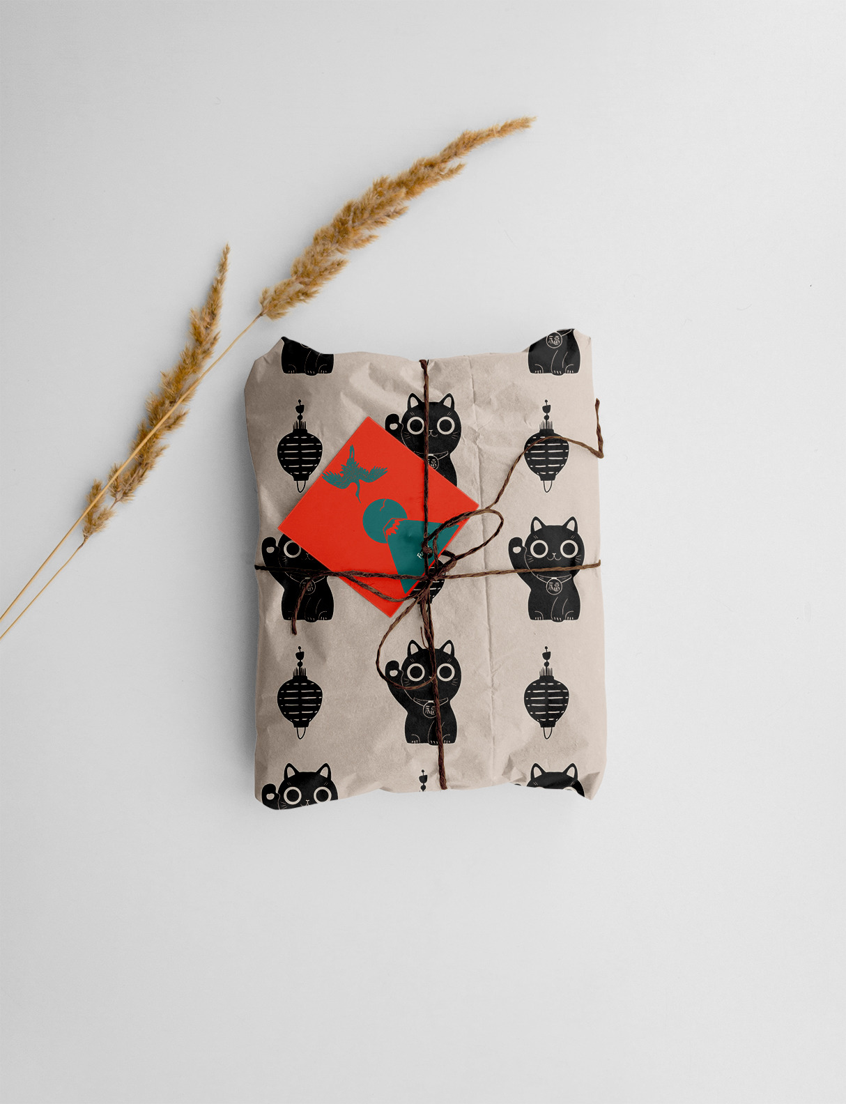 Kokeshi Linocut art Kokeshi Linocut art