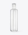 Clear Glass Bottle Mockup