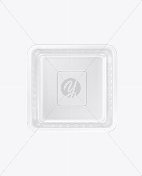 Transparent Tray Mockup