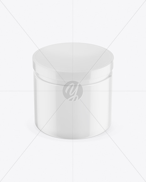 Glossy Jar Mockup