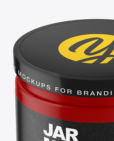 Glossy Jar Mockup